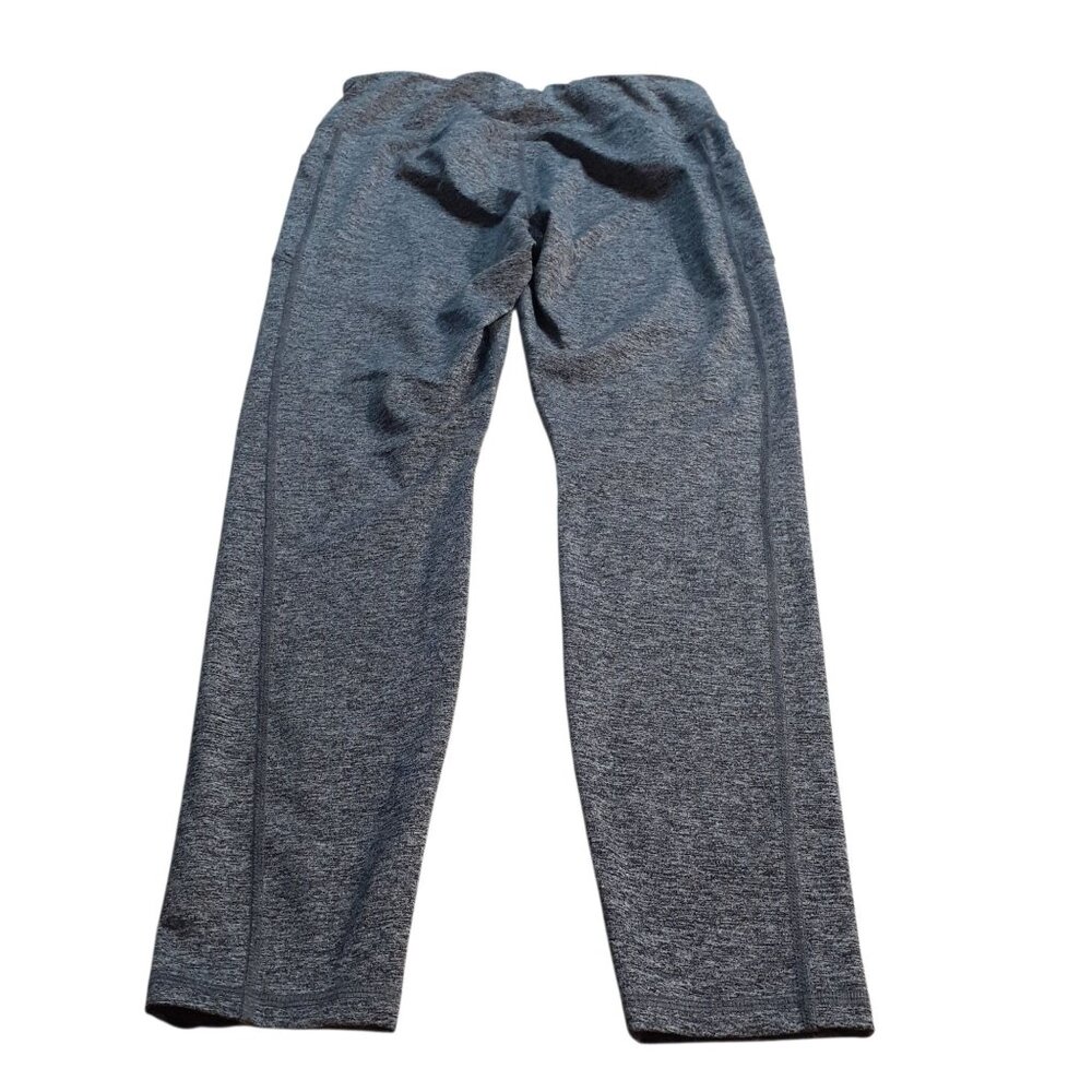 Avia Athletic Leggings Womens Size Large 12-14 Heather Gray High Waist Stretch - Picture 2 of 4